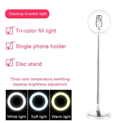 Selfie Ring Light LED Portable For Youtube Vlog Live Photo My Store