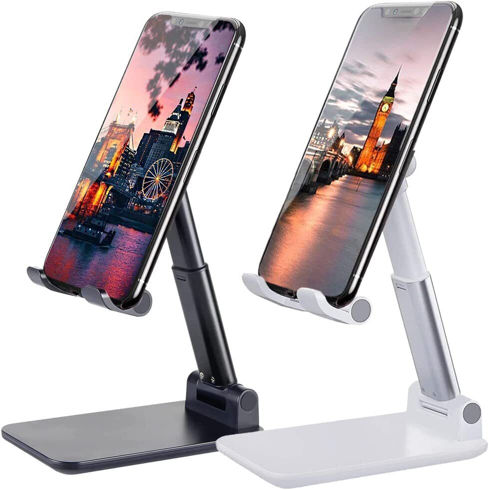 Cell Phone Stand Desktop Holder Tablet Stand Mount Mobile Phone Desktop Tablet Holder Table Cell Foldable Extend Support Desk Mobile Phone Holder Stand My Store