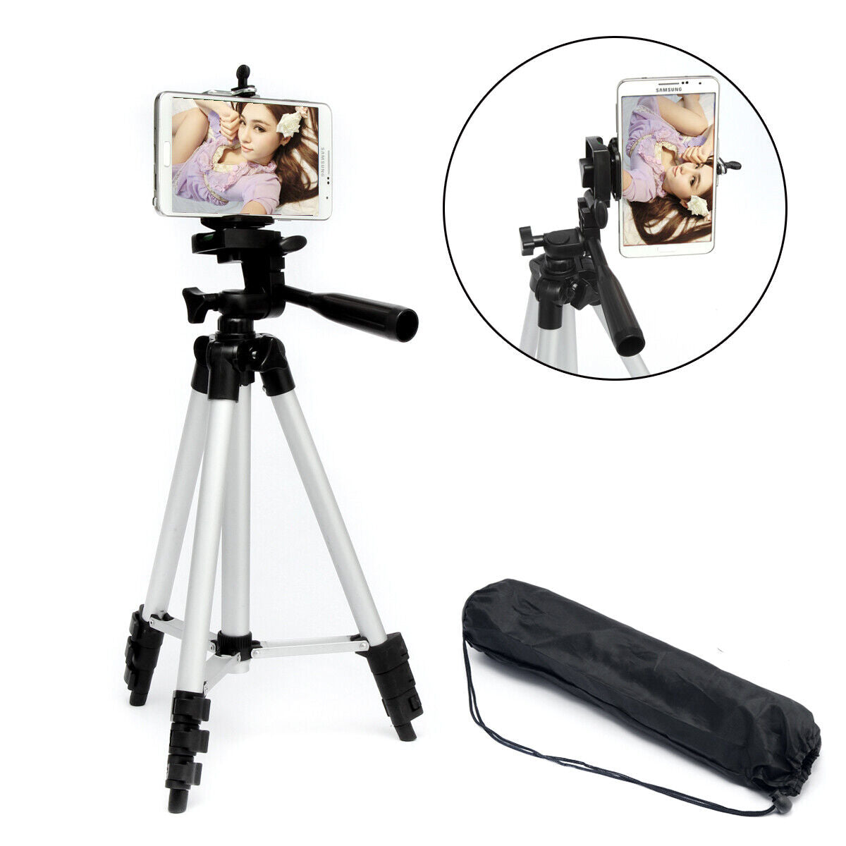 Professional Camera Tripod Stand Holder Mount For Cell Phone, Portable Tripod, Mobile Phone Live Stream Holder, Camera Tripod My Store