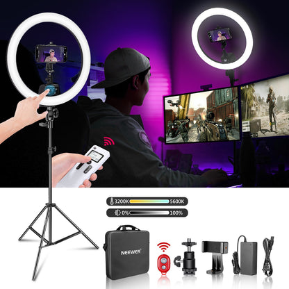 18 Ring Light LED Fill Light Mobile Phone Video Shooting Photo Photography Light My Store