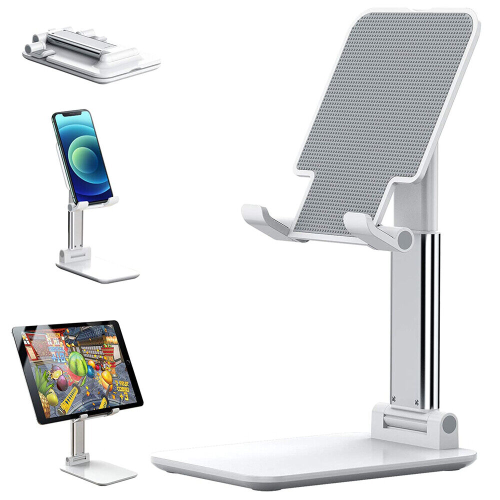 Cell Phone Stand Desktop Holder Tablet Stand Mount Mobile Phone Desktop Tablet Holder Table Cell Foldable Extend Support Desk Mobile Phone Holder Stand My Store