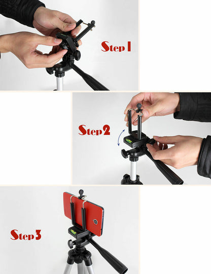 Professional Camera Tripod Stand Holder Mount For Cell Phone, Portable Tripod, Mobile Phone Live Stream Holder, Camera Tripod My Store